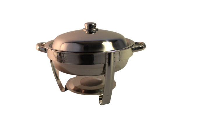 Chafing Dish Hochglanz, rund
