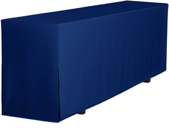 Husse Biertisch blau 220x70