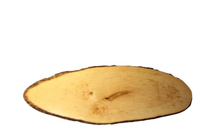 Käsebrett in Baumstamm Optik