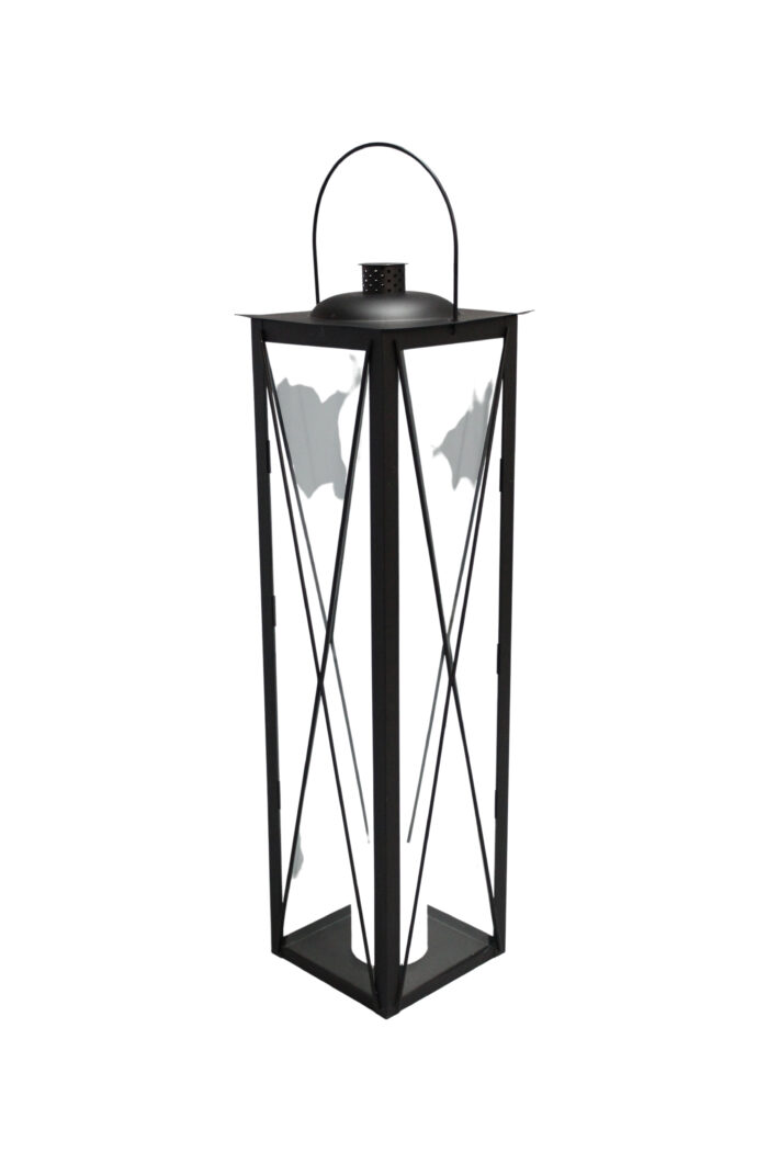 Laterne schwarz 90 cm