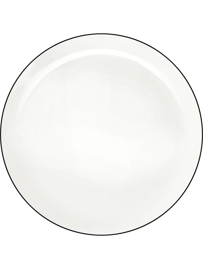 Teller ligne noire Ø32cm