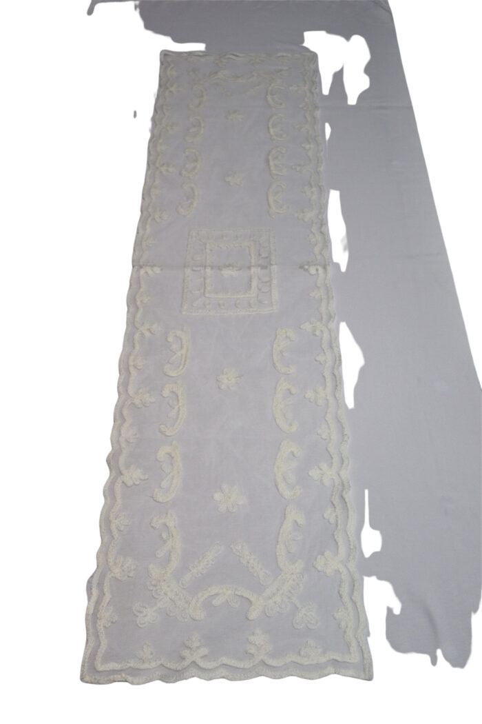 Mittelband Vintage weiß