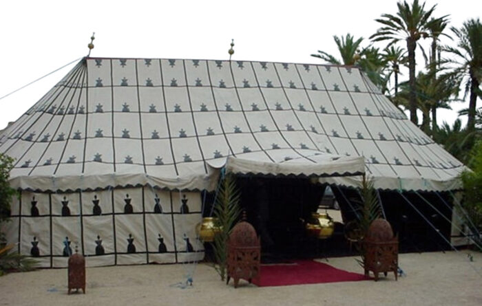 Orientalisches Zelt bunt