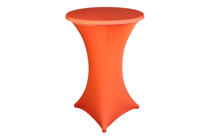 Stehtischhusse orange Ø 70cm
