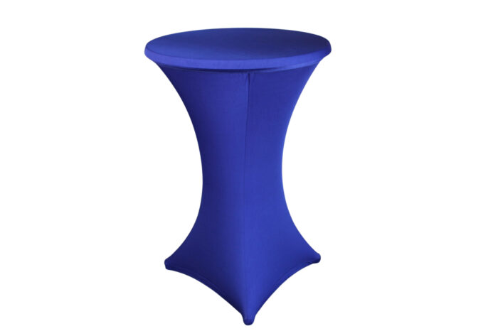 Stehtischhusse blau  StrØ 70cm