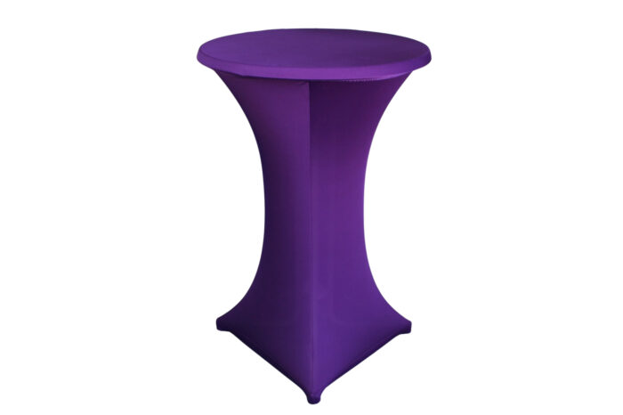 Stehtischhusse lila Ø 70cm
