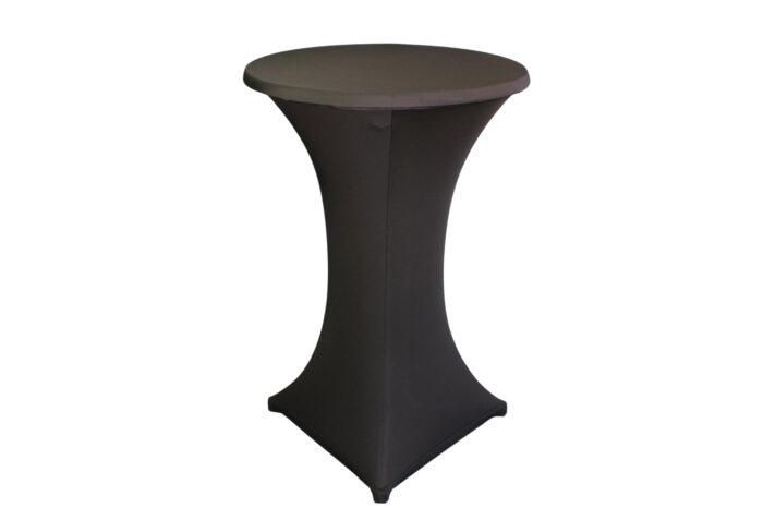 Stehtischhusse schwarz Ø 70cm