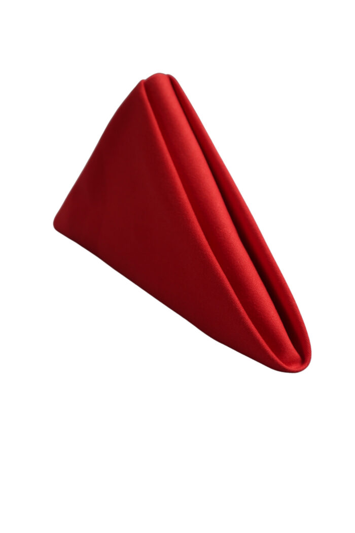 Stoffserviette rot