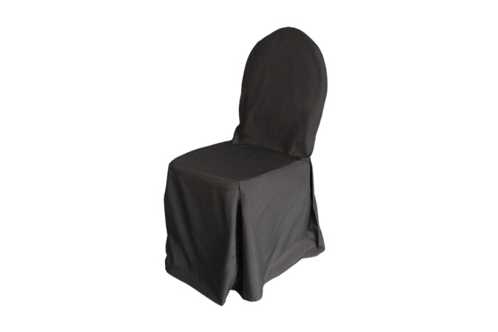 Stuhlhusse Bankett schwarz – Bild 2