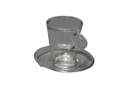 Teeglas inkl. Unterteller