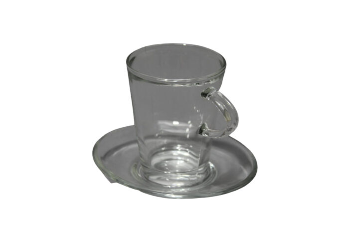 Teeglas inkl. Unterteller