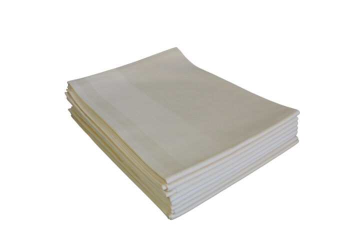 Tischdecke creme 230 x 130 cm