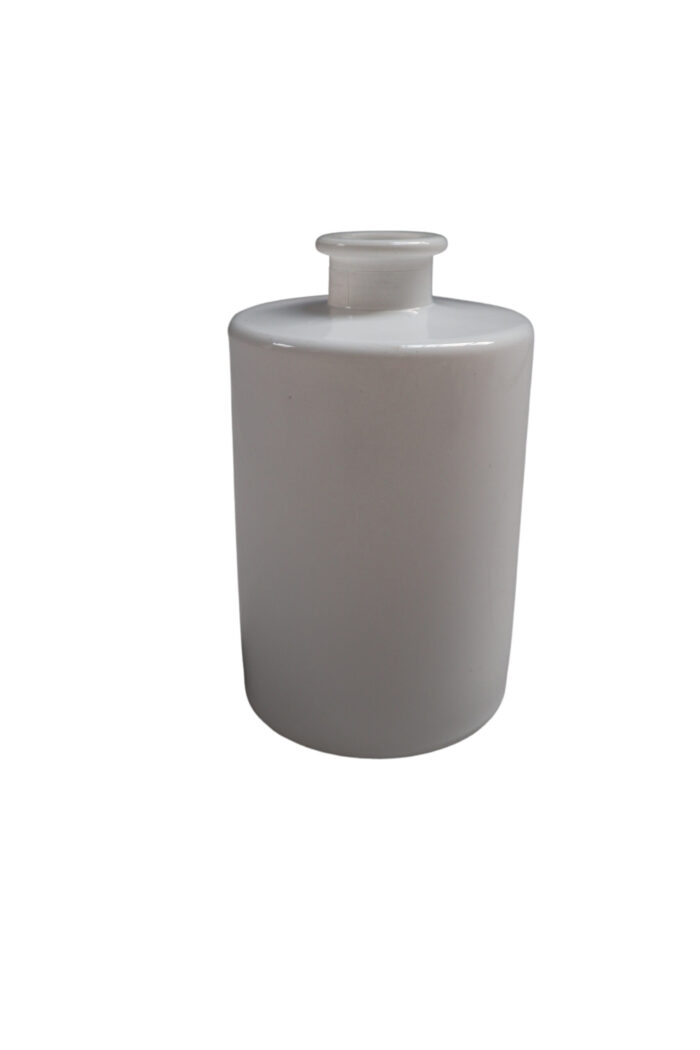 Vase Zylinder weiß