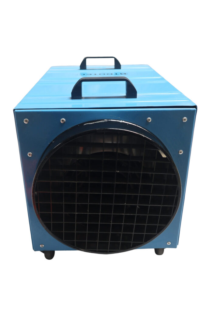 Warmluftgebläse blau 12 kW