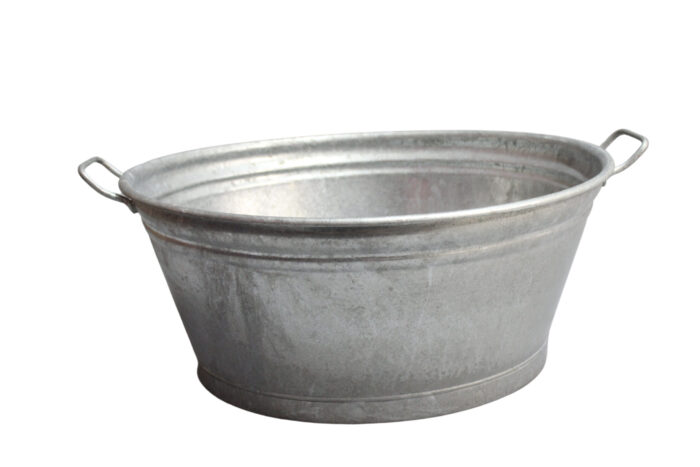Zinkwanne 70 Liter