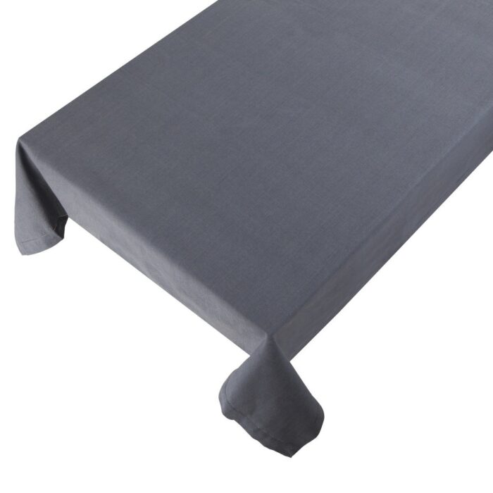 Tischdecke grau 250 x 140 cm